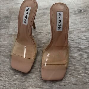 Steve Madden Tan Heels Contemporary Design